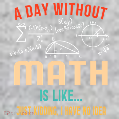 A Day Without Math Is Like Math Student Math Teacher Gift The Baniff Cuffed Pom Beanie