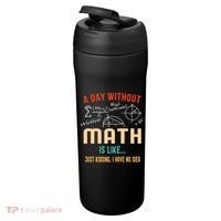 A Day Without Math Is Like Math Student Math Teacher Gift 24oz Duet Stainless Steel Tumbler thumb 3