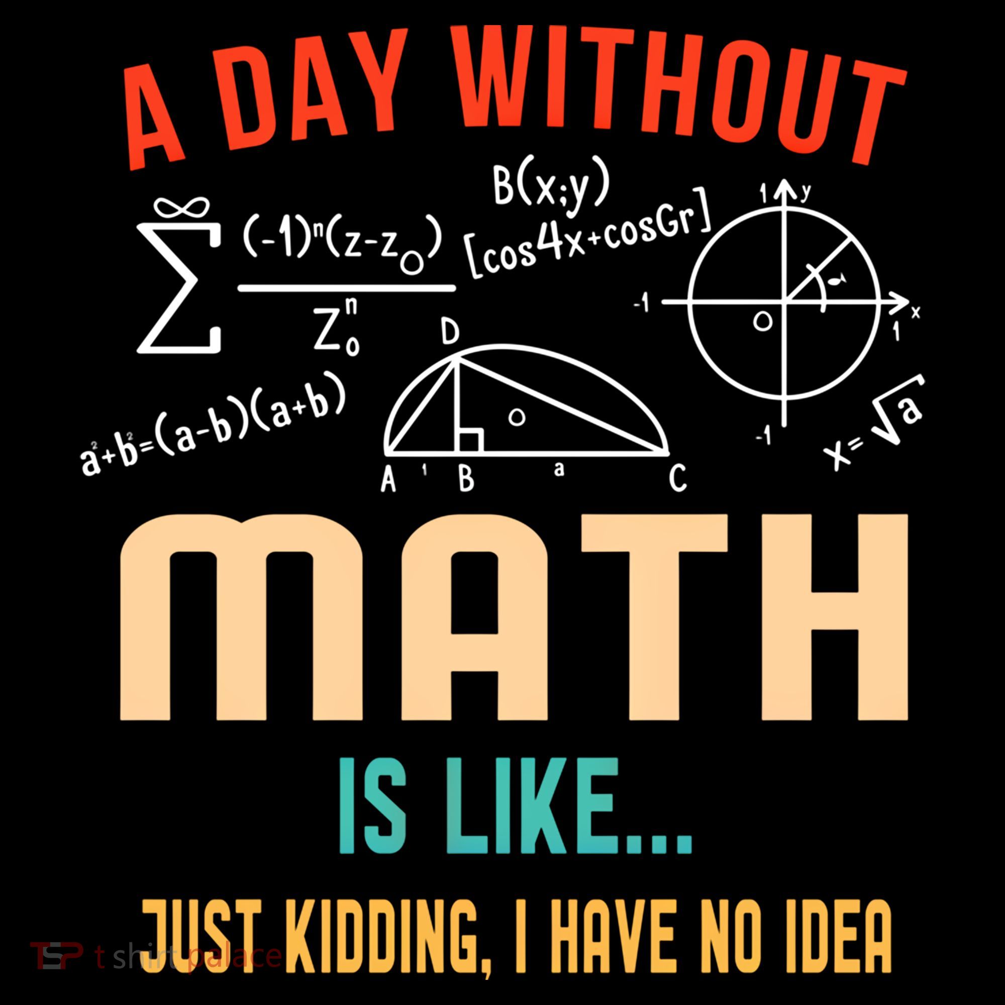 A Day Without Math Is Like Math Student Math Teacher Gift Ornament