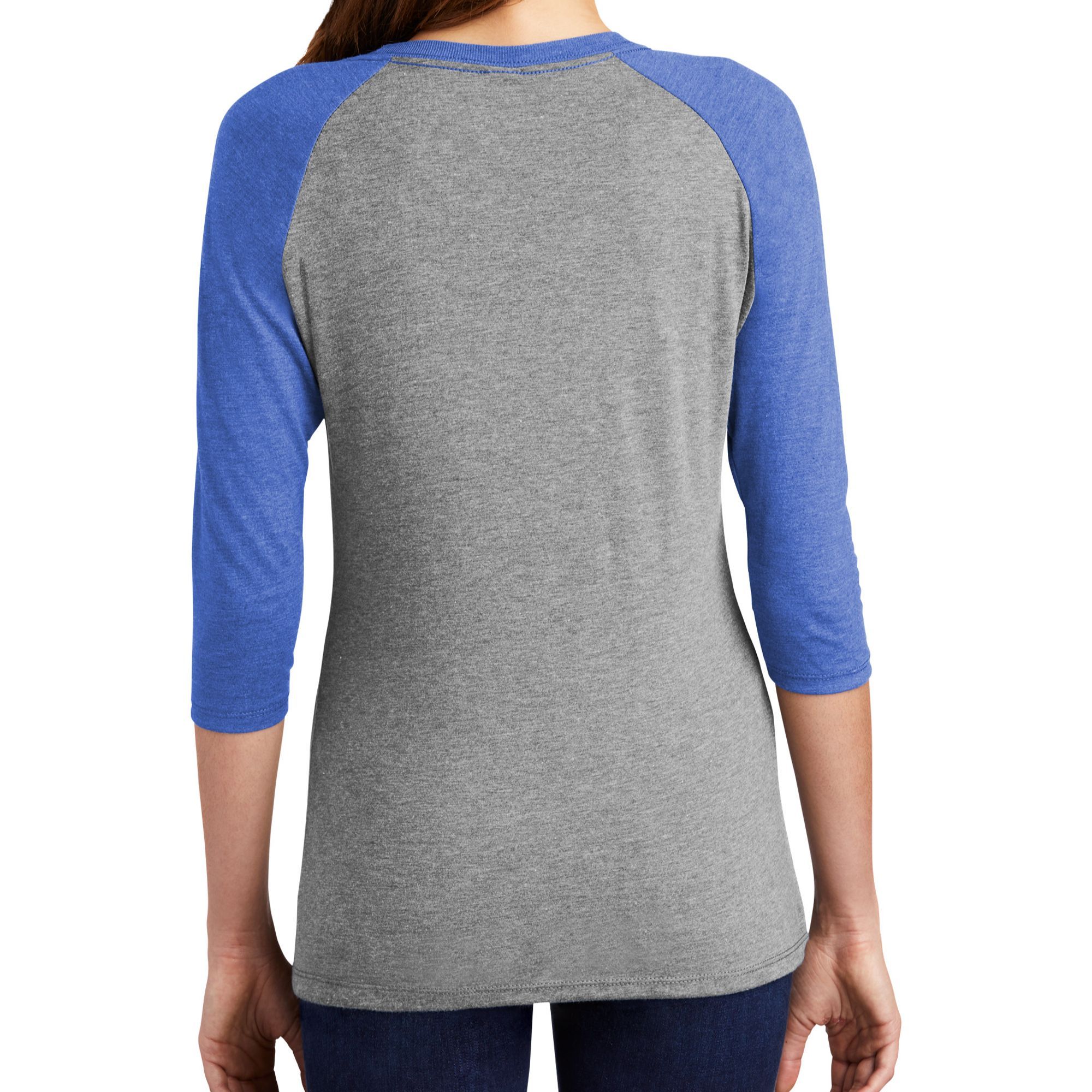 A Day Without Math Is Like Math Student Math Teacher Gift Women's Tri-Blend 3/4-Sleeve Raglan Shirt