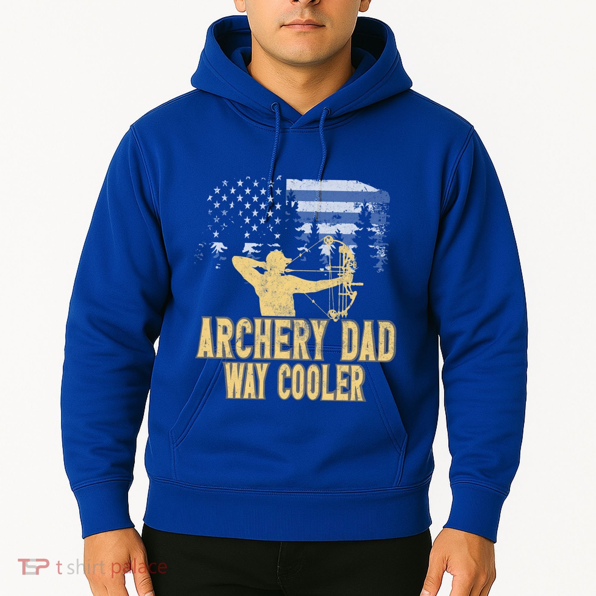 Archery Dad Way Cool Father's Day Cool Gift Hoodie