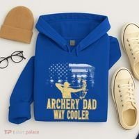 Archery Dad Way Cool Father's Day Cool Gift Hoodie thumb 4
