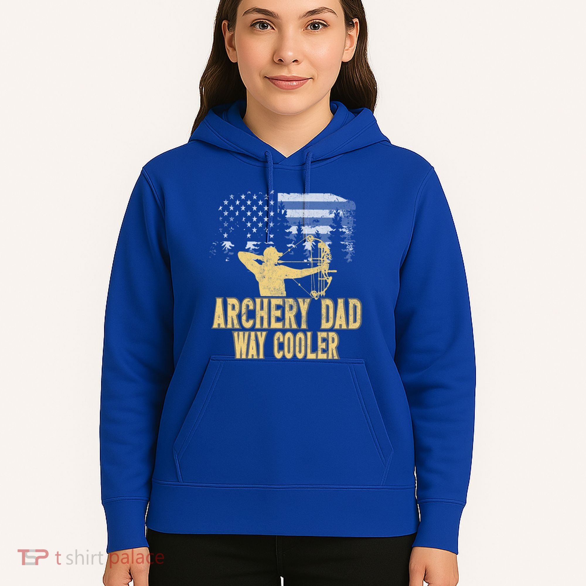 Archery Dad Way Cool Father's Day Cool Gift Hoodie