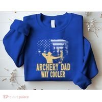 Archery Dad Way Cool Father's Day Cool Gift Sweatshirt thumb 2