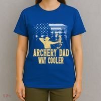 Archery Dad Way Cool Father's Day Cool Gift T-Shirt thumb 4