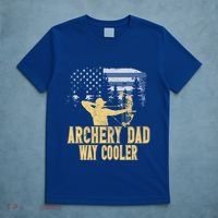 Archery Dad Way Cool Father's Day Cool Gift T-Shirt thumb 5