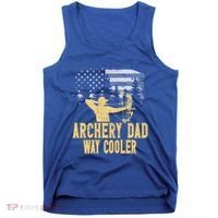 Archery Dad Way Cool Father's Day Cool Gift Tank Top thumb 0