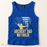 Archery Dad Way Cool Father's Day Cool Gift Tank Top thumb 2