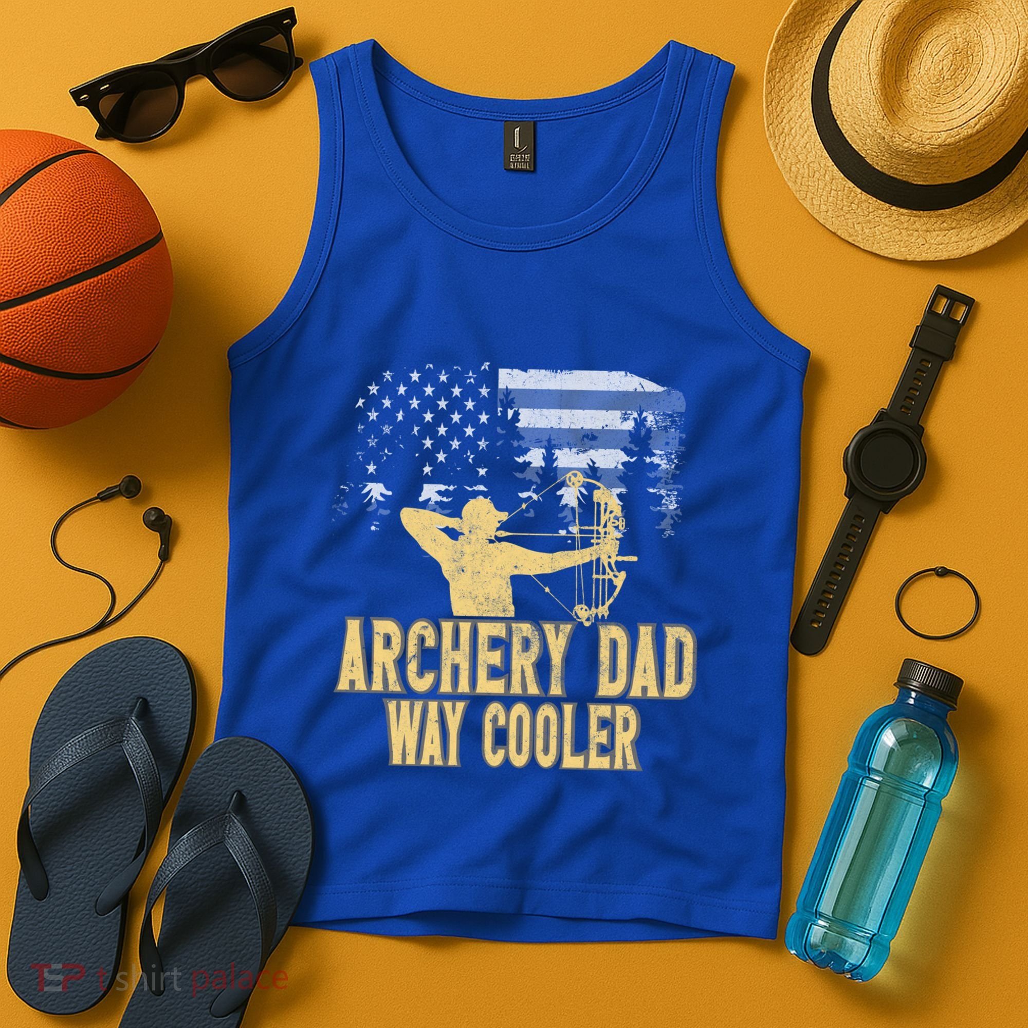Archery Dad Way Cool Father's Day Cool Gift Tank Top