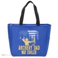 Archery Dad Way Cool Father's Day Cool Gift Tote Bag thumb 0