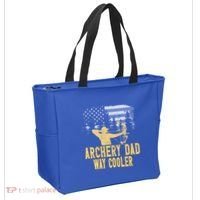 Archery Dad Way Cool Father's Day Cool Gift Tote Bag thumb 2