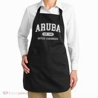 Aruba Est 1499 Throwback Letter Souvenir Apron thumb 2
