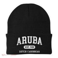 Aruba Est 1499 Throwback Letter Souvenir Beanie thumb 0
