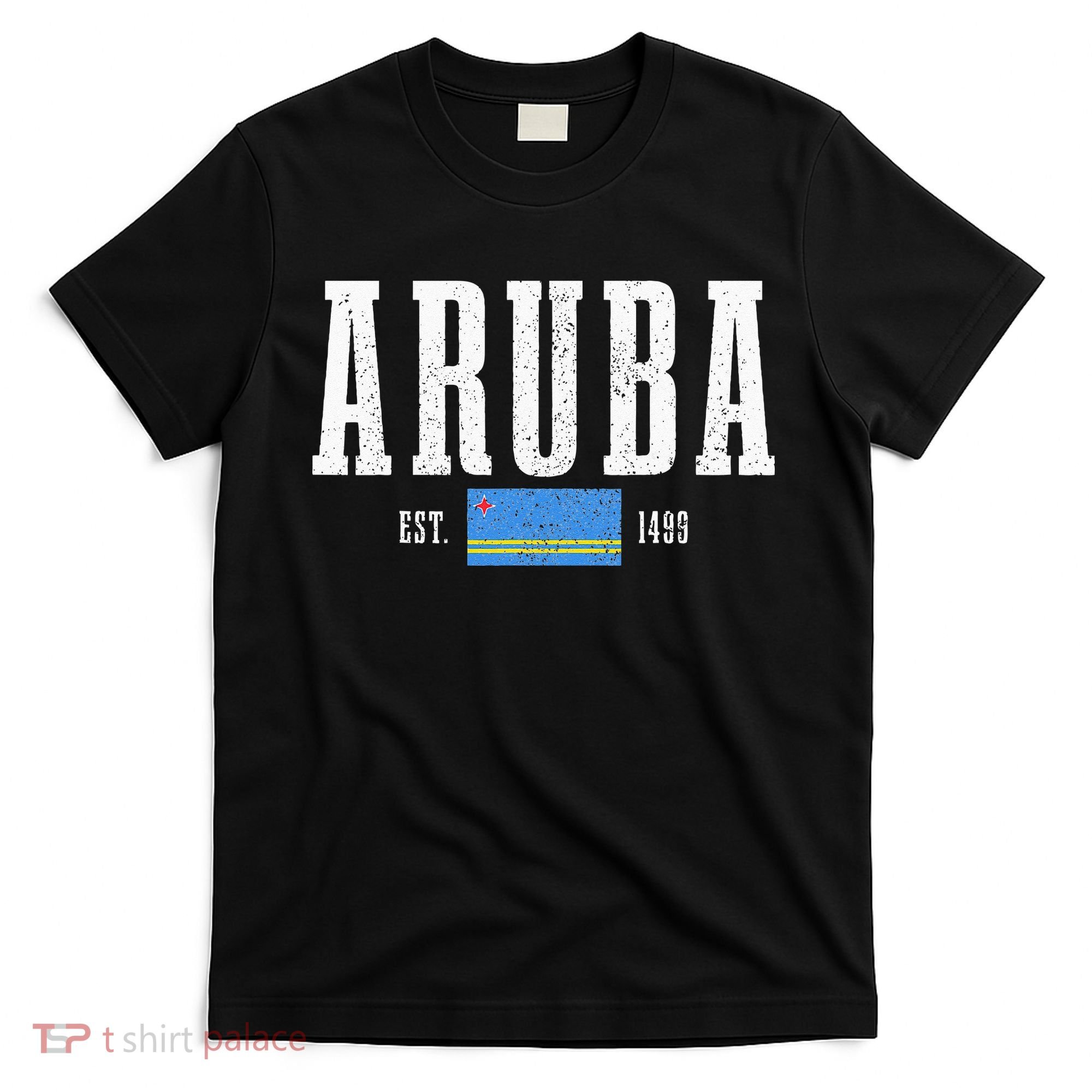 Aruba Est. 1499 Aruba Flag Pride Vintage Aruba T-Shirt