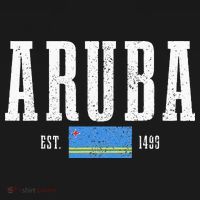 Aruba Est. 1499 Aruba Flag Pride Vintage Aruba T-Shirt thumb 7