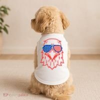 American Eagle 4th Of July Festive Doggie Tank thumb 2