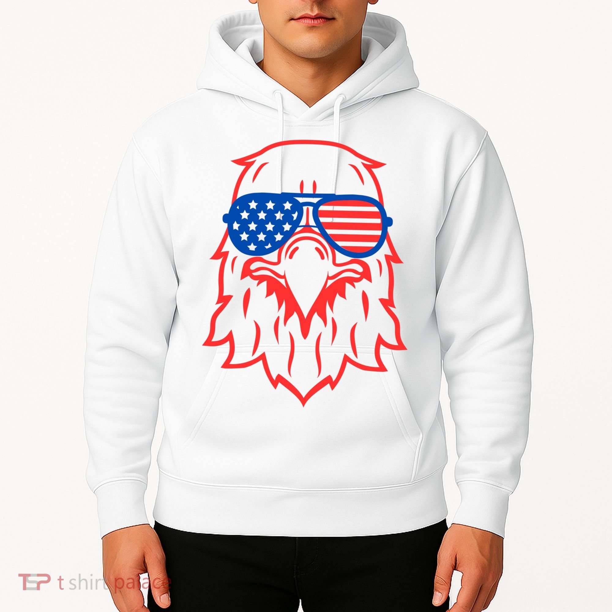 American Eagle 4th Of July Festive Hoodie
