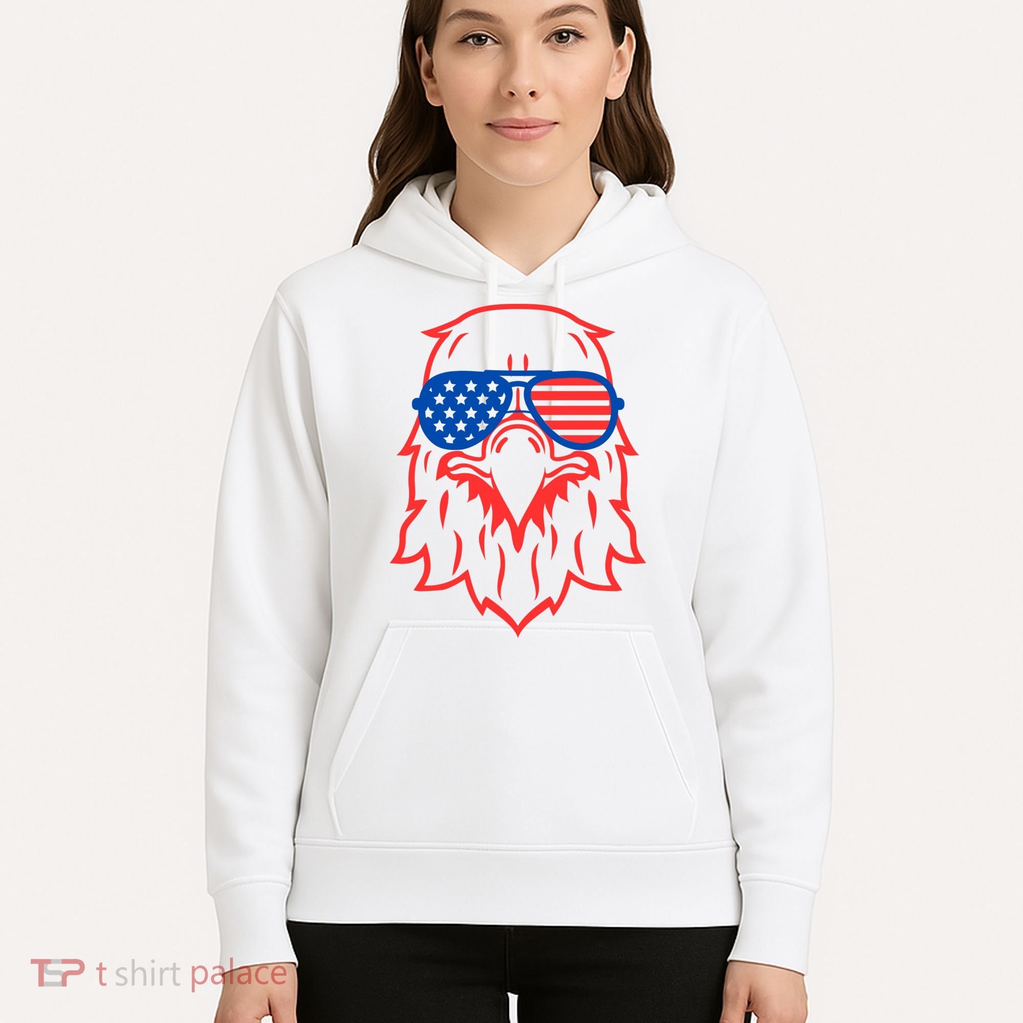 American Eagle 4th Of July Festive Hoodie