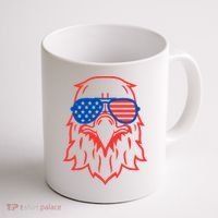 American Eagle 4th Of July Festive Coffee Mug thumb 1