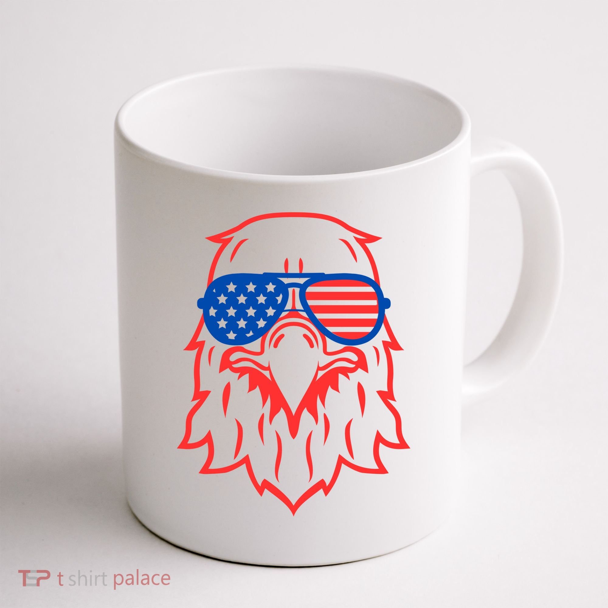American Eagle 4th Of July Festive Coffee Mug