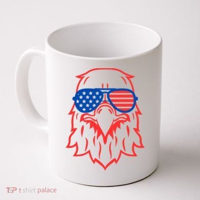 American Eagle 4th Of July Festive Coffee Mug