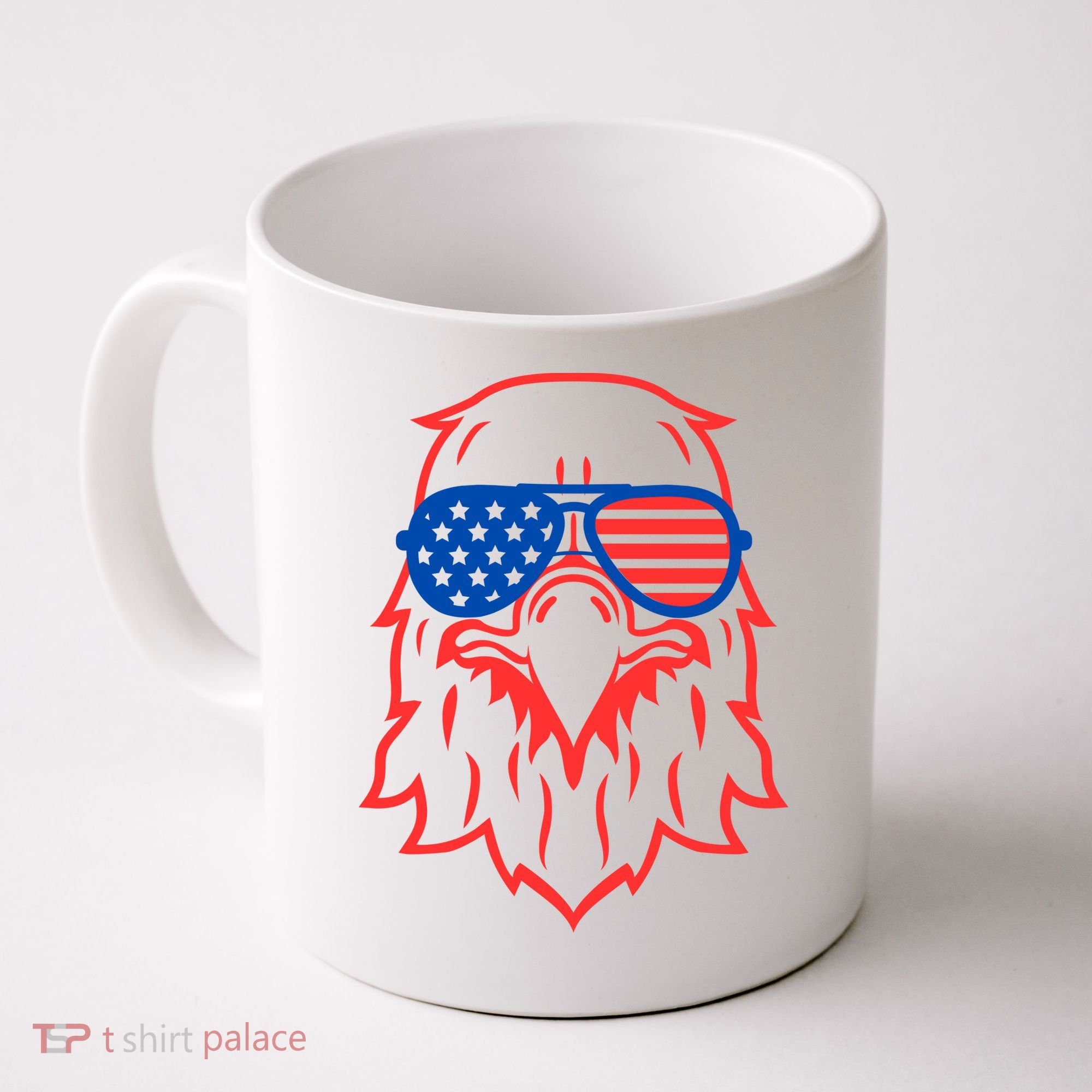 American Eagle 4th Of July Festive Coffee Mug