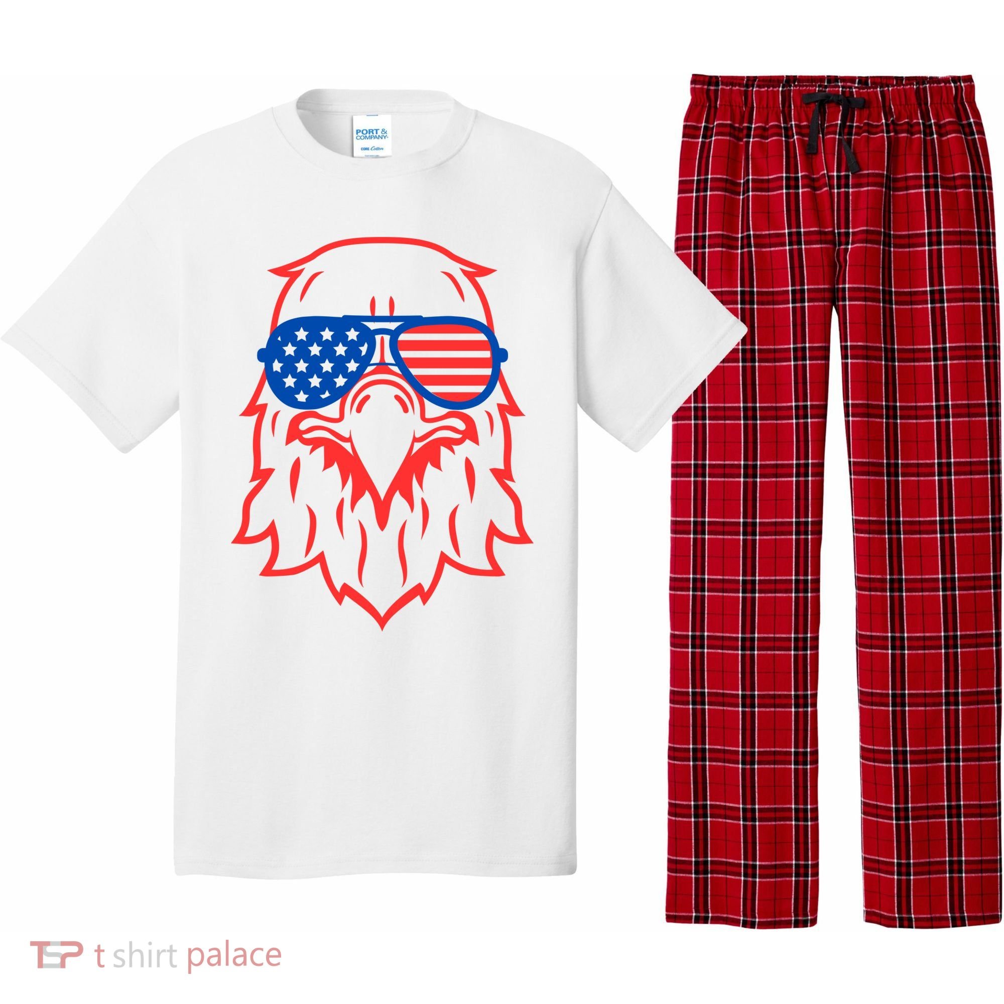 American Eagle 4th Of July Festive Pajama Set
