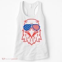 American Eagle 4th Of July Festive Women's Tank Top thumb 0