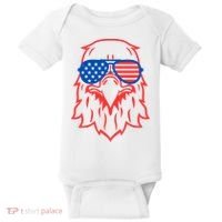 American Eagle 4th Of July Festive Baby Bodysuit thumb 0