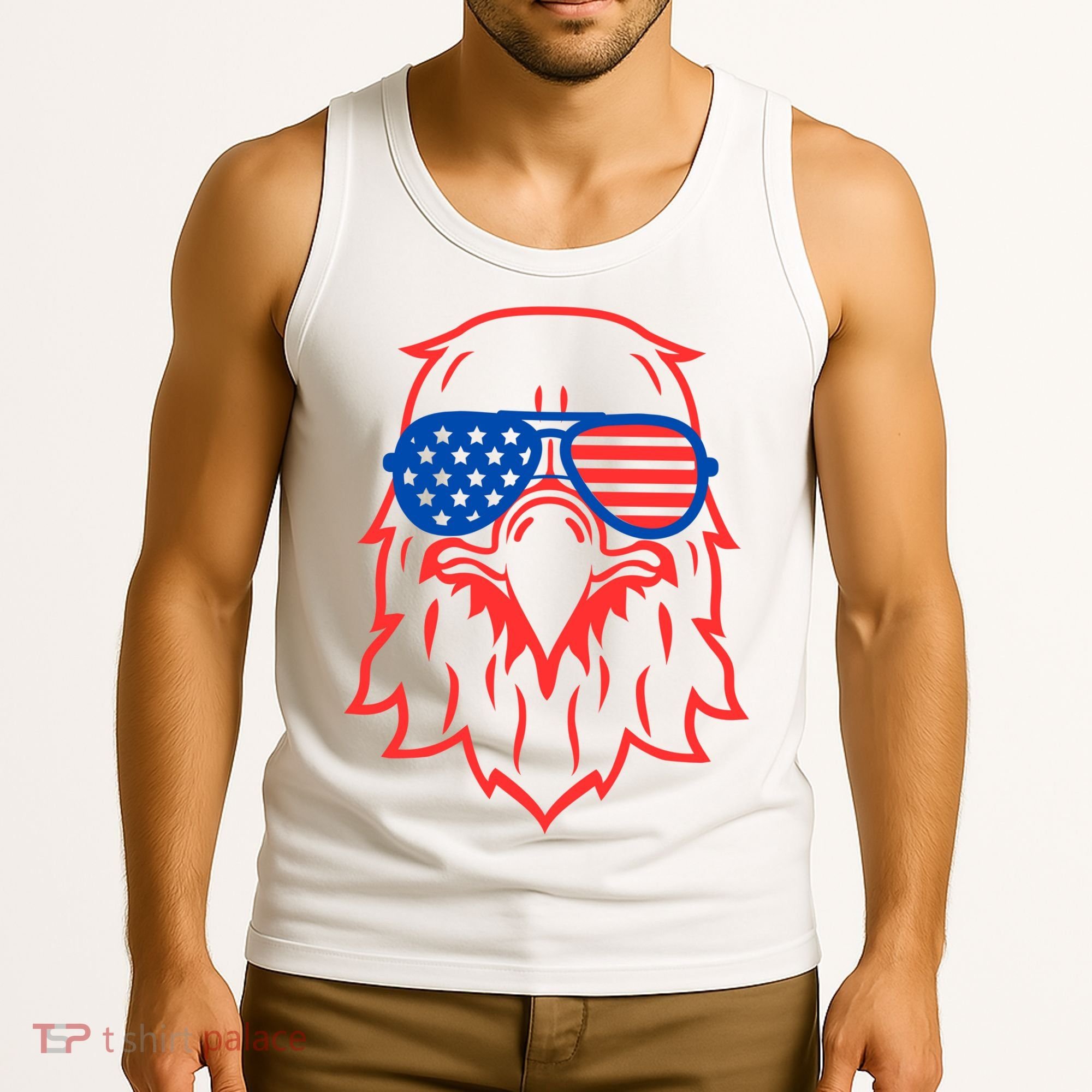 American Eagle 4th Of July Festive Tank Top