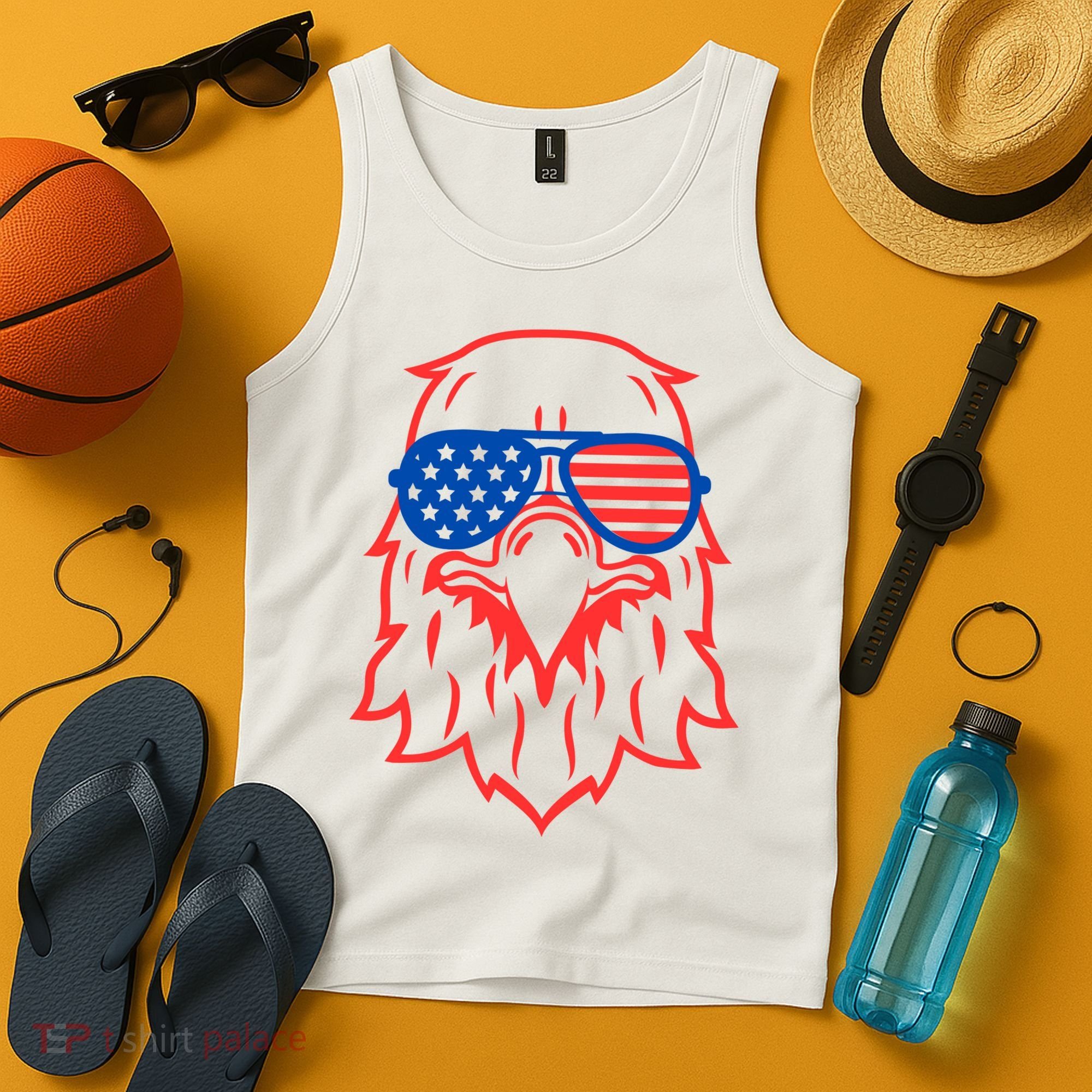 American Eagle 4th Of July Festive Tank Top