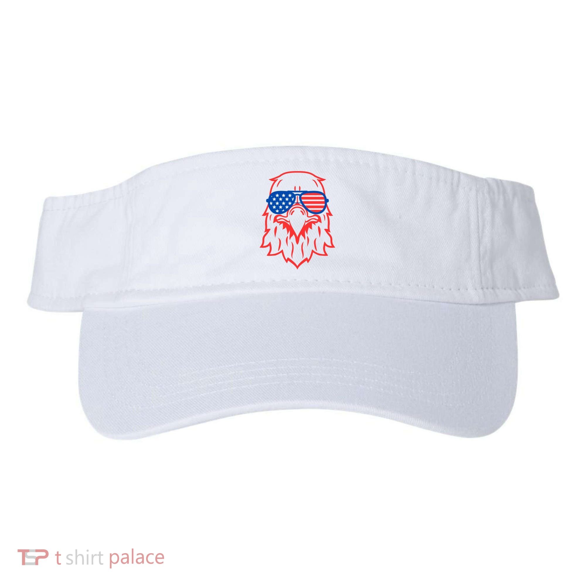 American Eagle 4th Of July Festive Visor