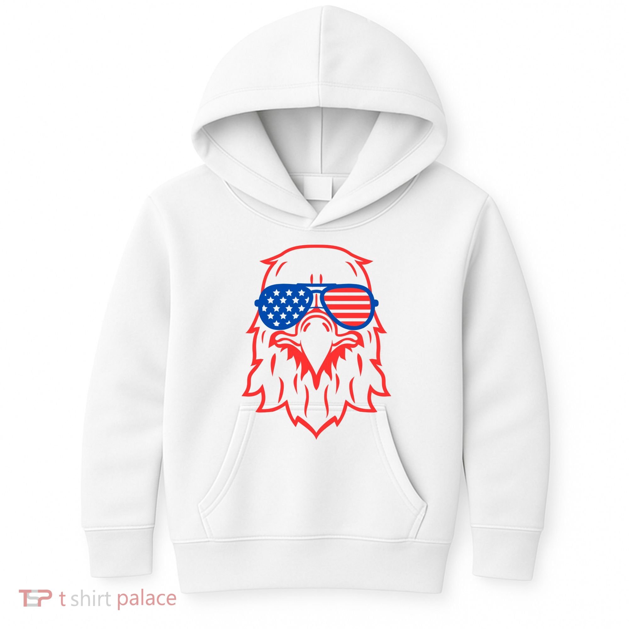 American Eagle 4th Of July Festive Kids Hoodie