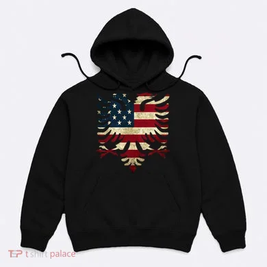 Albanian Eagle Albanian With Eagle Hoodie