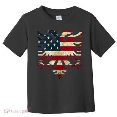 Albanian Eagle Albanian With Eagle Toddler T-Shirt