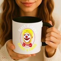 Anti-Trump Elect A Clown Expect A Circus Resist Protest Coffee Mug thumb 3