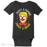 Anti-Trump Elect A Clown Expect A Circus Resist Protest Baby Bodysuit thumb 0