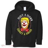 Anti-Trump Elect A Clown Expect A Circus Resist Protest Toddler Hoodie thumb 0