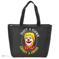 Anti-Trump Elect A Clown Expect A Circus Resist Protest Tote Bag thumb 0