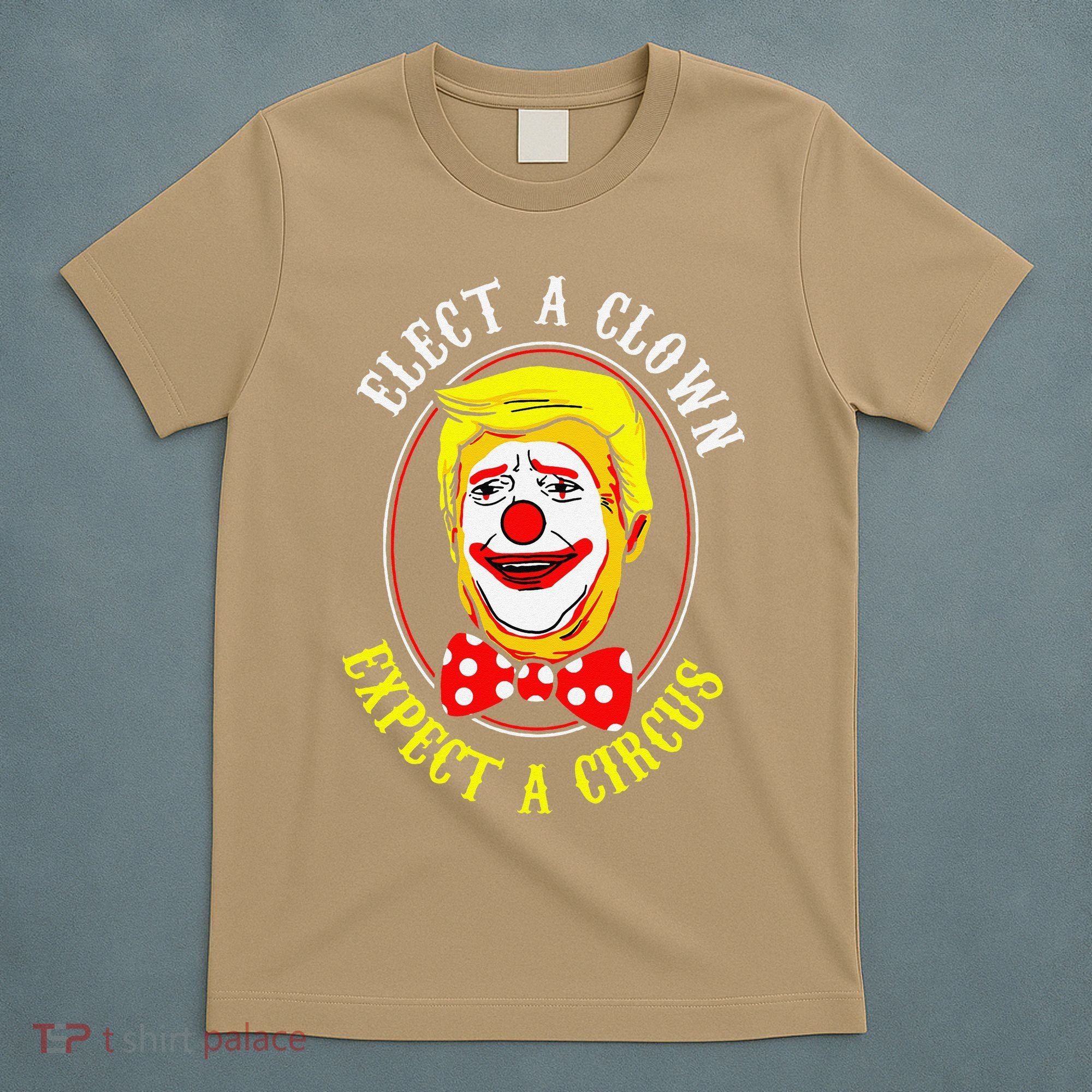 Anti-Trump Elect A Clown Expect A Circus Resist Protest T-Shirt