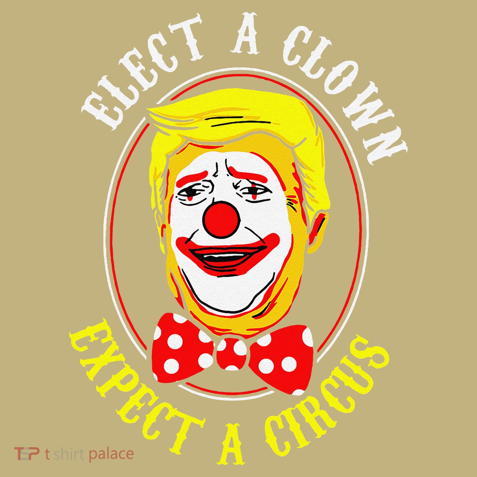 Anti-Trump Elect A Clown Expect A Circus Resist Protest Mousepad