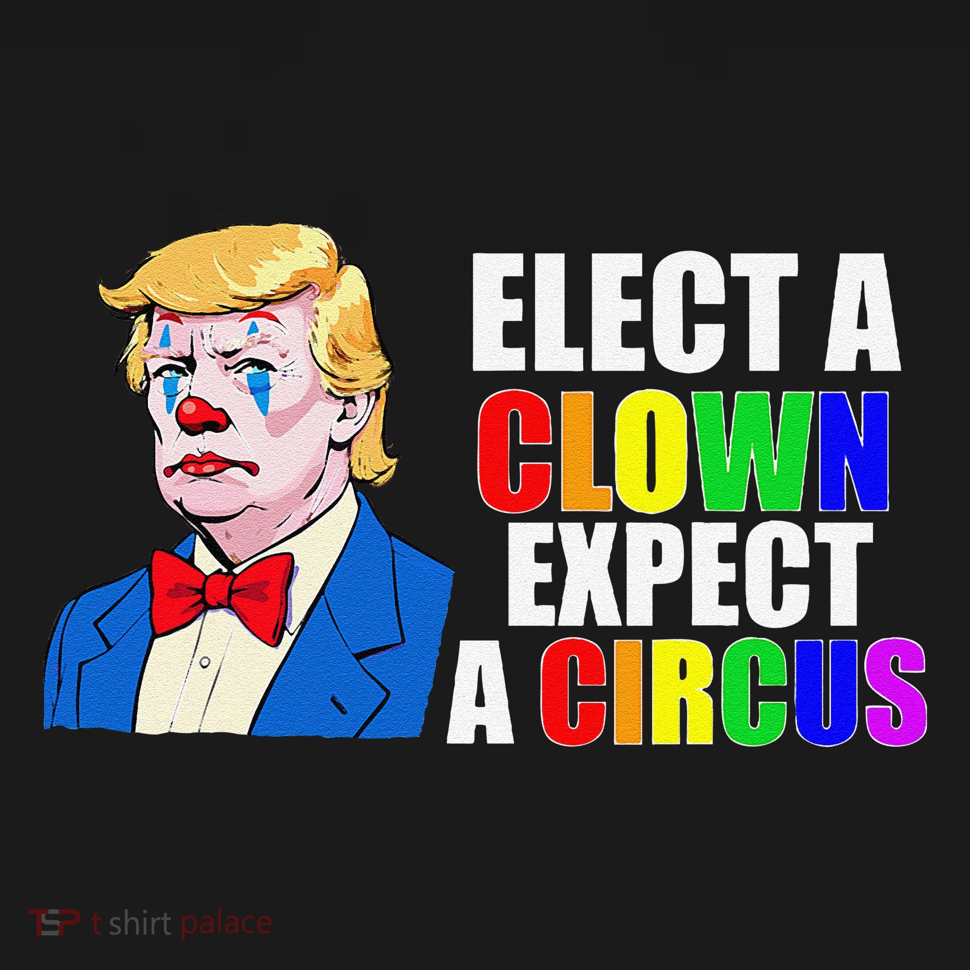 Anti-Trump Elect A Clown Expect A Circus Resist Protest Apron