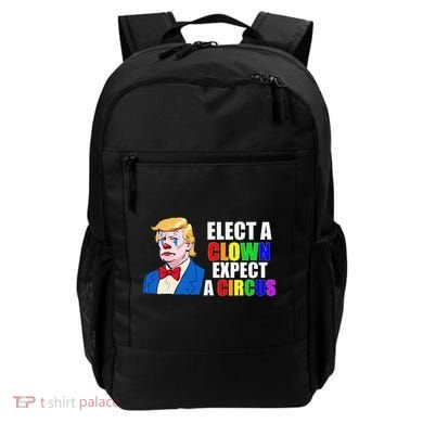 Anti-Trump Elect A Clown Expect A Circus Resist Protest Backpack