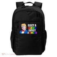 Anti-Trump Elect A Clown Expect A Circus Resist Protest Backpack thumb 0