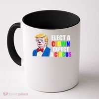 Anti-Trump Elect A Clown Expect A Circus Resist Protest Coffee Mug thumb 0