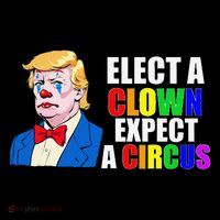 Anti-Trump Elect A Clown Expect A Circus Resist Protest Coffee Mug thumb 5
