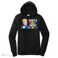 Anti-Trump Elect A Clown Expect A Circus Resist Protest Women's Hoodie thumb 0