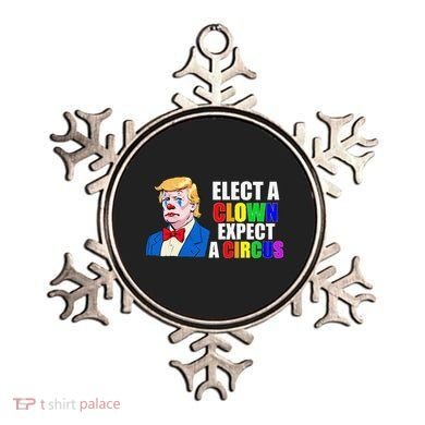 Anti-Trump Elect A Clown Expect A Circus Resist Protest Ornament