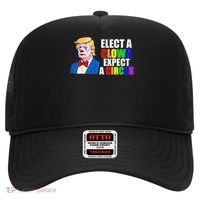 Anti-Trump Elect A Clown Expect A Circus Resist Protest Hat thumb 0