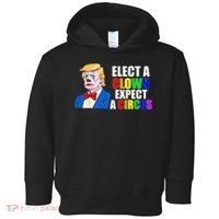 Anti-Trump Elect A Clown Expect A Circus Resist Protest Toddler Hoodie thumb 0